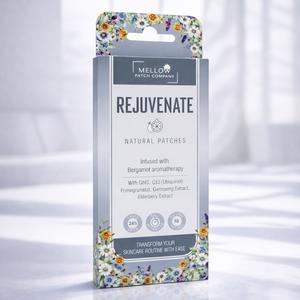 Rejuvenate Skincare Patches - 30 Patches - 1 Months Supply - (Contains GHK-CU, Pomegranate Extract, Ginseng, Green Tea Extract And Blackberry Extract - each patch lasts 24 hours