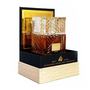 Lattafa Perfumes Khamrah Eau de Parfum Unisex 100ml Sweet Warm Spicy Woody Fragrance with Cinnamon & Vanilla Notes