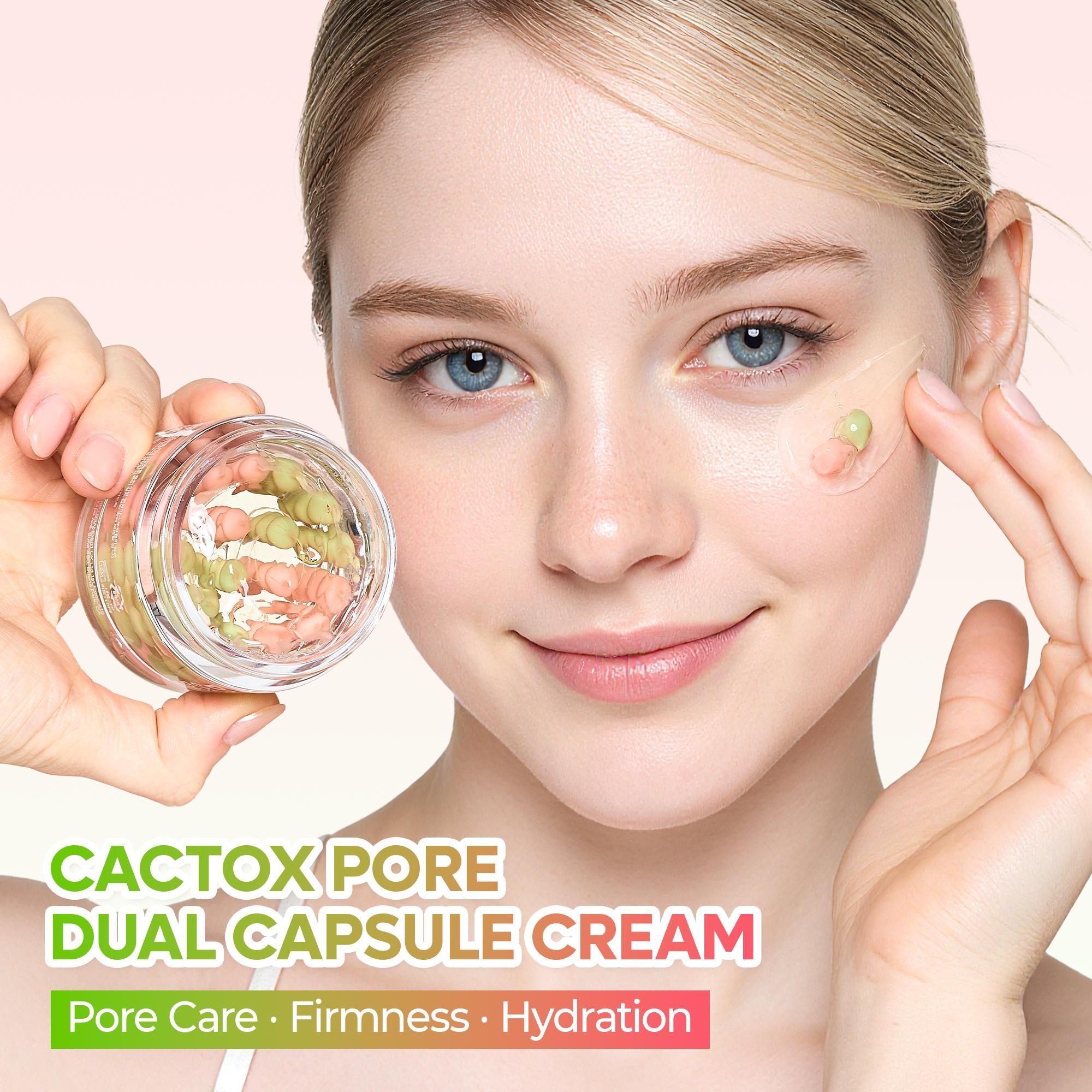 [Dr.Melaxin Official] 3-Step CACTOX Pore Tightening Set | Cooling, Firming & Pore Refining for Smoother-Looking Skin