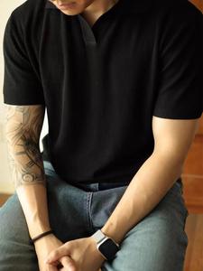 Men's Solid Color Breathable Polo Shirt, Regular Fit Casual Short Sleeve Collared Top for Summer, Fashion Men's Clothes for Daily Wear