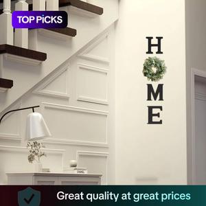 Wooden Letter Sign Set, Modern Farmhouse Wall Decor for Living Room & Kitchen, Ideal Housewarming Gift, Christmas Decoration