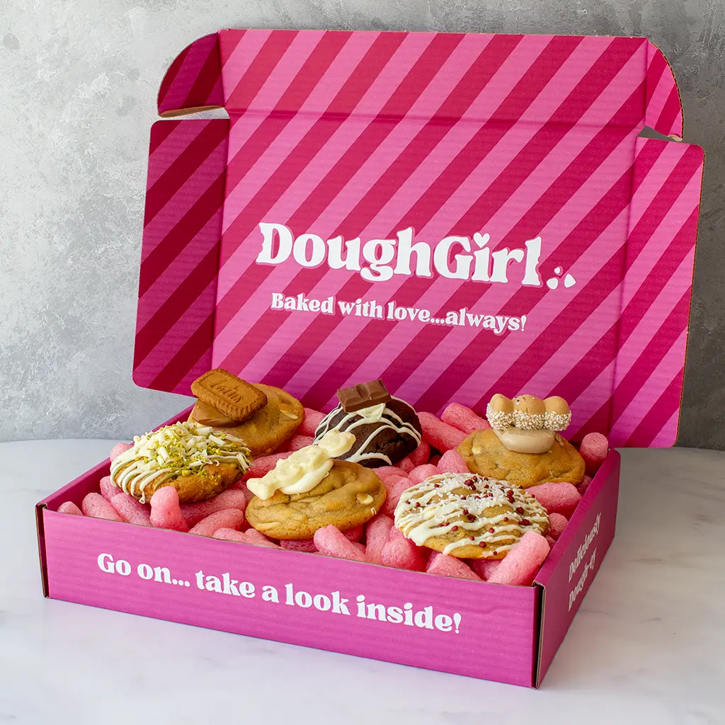 Indulgent Deluxe Cookies with a range of flavours