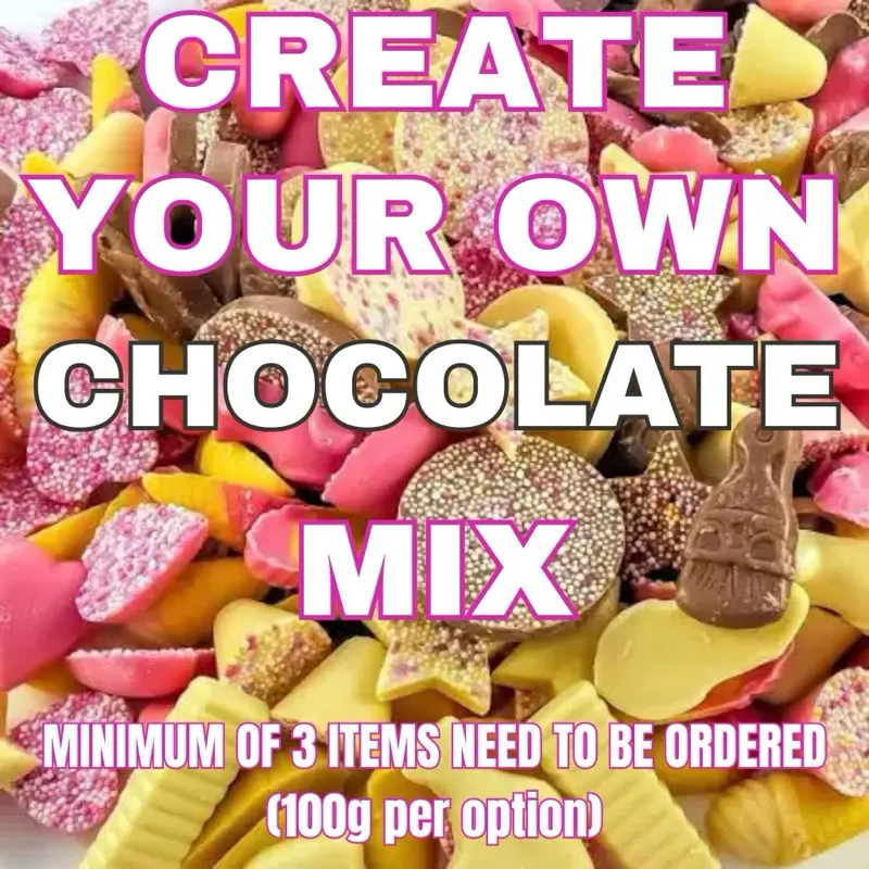 Create your own mix / ADD A MINIMUM OF 3 FILLINGS TO YOUR BASKET / each option is 100g / All fillings will be mixed in the same bag!