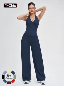 Women's Yoga Set, Medium Backless Tight-Fitting Design, Outdoor Running Sports Wear, Ideal for Cross-Border Activities, Yoga Gym Outfits