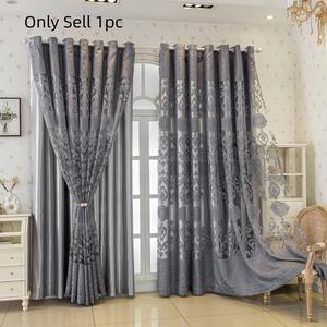 1pc Elegant Modern Insulated Curtains, Privacy and Noise Reduction, Suitable for Bedroom and Living Room, Minimalist Style Drapes