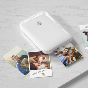 Pocket Photo Printer, Rechargeable Bluetooth-compatible Wireless Photo Printer, Portable Mini Photo Thermal Printing Machine for Home & Office