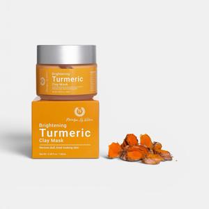 Brightening Turmeric Clay Mask Hydrating Soothing All Skin Types Aloe Aloe Vera Skincare Nourishing Skin Repair Comfort