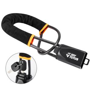 JOYTUTUS Universal Anti Theft Car Steering Wheel Lock with 3 Keys for Security Fit Most Vehicles Truck SUV Van Black