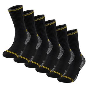 Mens Work Socks Workwear Thermal Cushion Sole Boot Socks Reinforced Toe 6 Pairs UK Size 6-11
