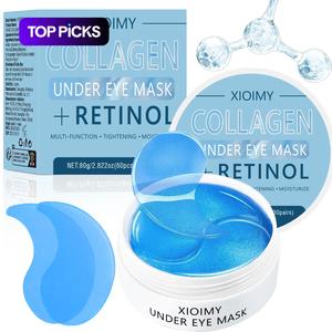 Collagen & Retinol Under Eye Mask, 60pcs Moisturizing Eye Masks, Deep Hydrating Eye Care Mask, Eye Care Product for Women & Men