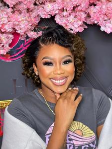4x4 Lace Wig Short Loose Wave for Women, Summer Style Hairpiece, Lightweight and Breathable for Everyday Use