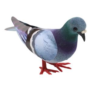 Simulation Foam Pigeon Model for Garden Yard Decor – Realistic Artificial Bird Ornament, Lightweight Fake Pigeon for Outdoor Indoor Use, Durable Foam Craft Decoration for Home, Store, Classroom Settings