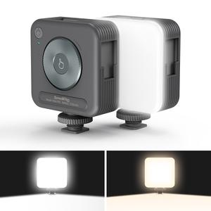 SMALLRIG LED Video Light P96 Camera Light With 2200mAh Battery, Portable Photography Lighting 2700K-6500K Bi-color LED Light for Video Conference/TikTok YouTube Vlogging/Photography - 3286BC Grey