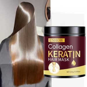 250g Protein Hair Mask, Deep Conditioning for Dry and Damaged Hair, Softening with Keratin and Collagen, Anti-Breakage Benefits, Collagen Hair Care