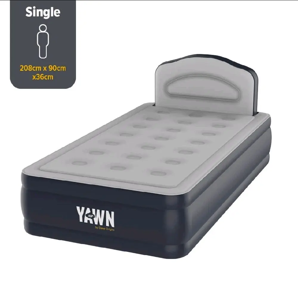 YAWN Air Bed Self-inflating Airbed Camping Mattress Blow Up Bed with ...