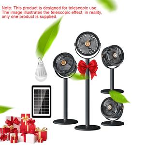 electric floor fan with adjustable 5-speed rechargeable battery desk fan and powerful air circulation fan for household use, Battery Powered Fan, Adjustable Fans, USB Rechargeable Fan
