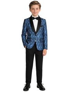 Luobokids Boys' Gentleman Set, 3-Piece Dance Competition, School College Style, Holiday Performance Wear, Formal Party Wedding (no Shirt)
