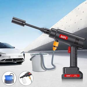 EAFC High Pressure Car Wash Cleaning Machine, Portable Electric Cleaner with Accessories, High Pressure Washer, for Cleaning Car, Heavy Duty Pressure, Adjustable Water Pressure