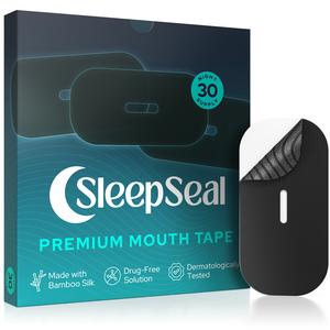 SleepSeal Mouth Tape - Encourage Nasal Breathing, Reduce Snoring & Wake Up Energized - 30 Nights