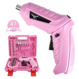 Electric Screwdriver, Rechargeable Electric Screwdriver, Cordless Drill Wire Knife, Suitable for Small Home Projects