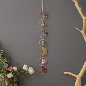 Seven Chakra Dream Catcher, Handmade Tree of Life Design Indoor Outdoor Hanging Decoration, Birthday Gift for Boys Girls, Wall Art Hanging