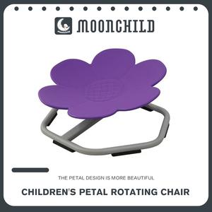Flower Kids swivel chair, 360° swivel chair, non-slip base, suitable for children with , seated swivel sensory swivel chair to train body coordination, suitable for children with  over 3 years old ，kids spinning chair autism toys