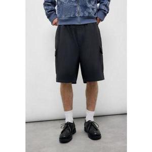BDG Black Ripstop Cargo Shorts at Urban Outfitters
