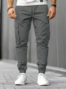 Men's Loose Fit Outdoor Hiking Cargo Pants, Casual Sportswear for Spring & Fall, Perfect Gift for Boyfriend and Friends