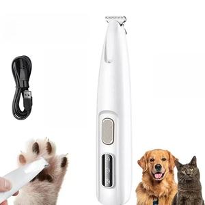 Waterproof LED Light Pet Hair Trimmer, 1 Count Rechargeable Pet Clipper, Professional Pet Hair Grooming Instrument for Dogs & Cats