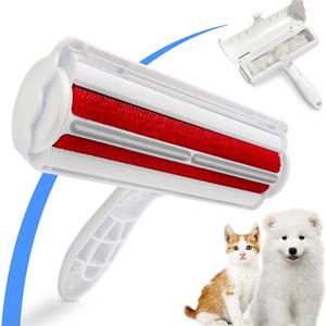 Reusable Pet Hair Remover, Portable Manual Lint Roller, Multifunctional Pet Hair Remover for Furniture, Sofa, Carpet, Clothing and Bedding, Deshedding Tool