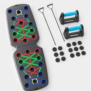 Foldable Push Up Board Fitness System – Multi-Function Home Gym for Chest, Arms, Shoulders, Back & Triceps with Portable Design & Resistance Training for Men & Women