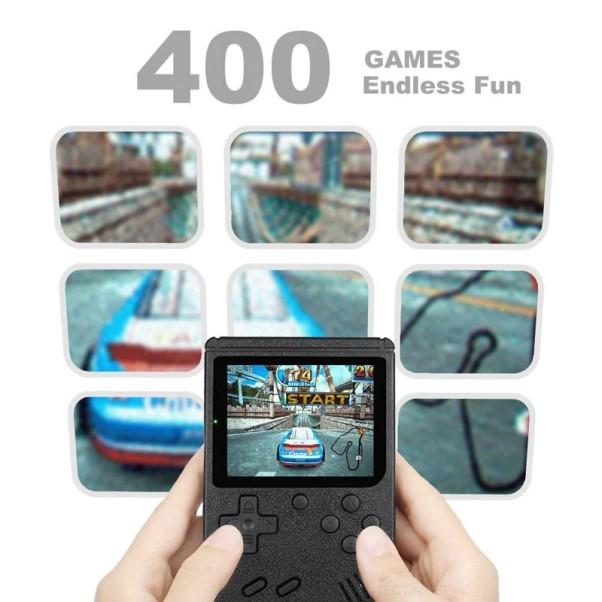 400 In 1 MINI Games Handheld Game Players Portable Retro Video Console Boy 8 Bit 3.0 Inch Color LCD Screen Games