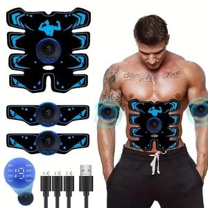 Home Fitness Equipment, USB Rechargeable Ab Training Belt, Effective Abdomen Workout Tool for Weight Loss and Toning, Sports Fitness Waist