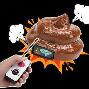 Remote Control Poop Toy, 1 Set Creative Prank Simulation Poop with Farting Sound Effect, Funny Toy Suitable for Party, Birthday Gift