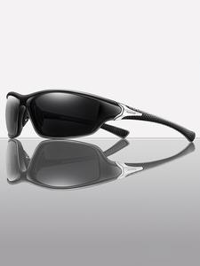 Unisex Sporty Polarized Sunglasses, Outdoor Sports Cycling Running Hiking Sunglasses, Durability Fashionable Sunglasses for Men & Women