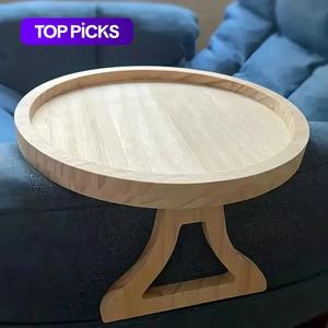 Stable Sofa Armrest Table Desk, Sofa Tray Table Sofa Armrest Clip, Home Clip On Couch Tray, Couch Side Table for Eating Drinking, Sofa Armrest Side Table for Remote, Drinks, Phones, Dishes