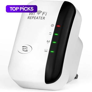 300Mbps Super WiFi Repeater WiFi Extender  WiFi Signal Booster 802.11N - 2.4GHz Long Range Wireless Wi-Fi Repeater Access Point Xmas Christmas Gifts 2025 for Men