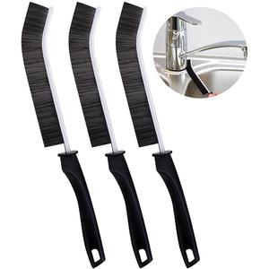 Multifunctional Crevice Cleaning Brush, 3 Counts/set Household Cleaning Brush, Cleaning Tool for Kitchen, Bathroom, Window, Vehicle