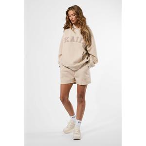Kaiia Logo Sweat Shorts Truffle