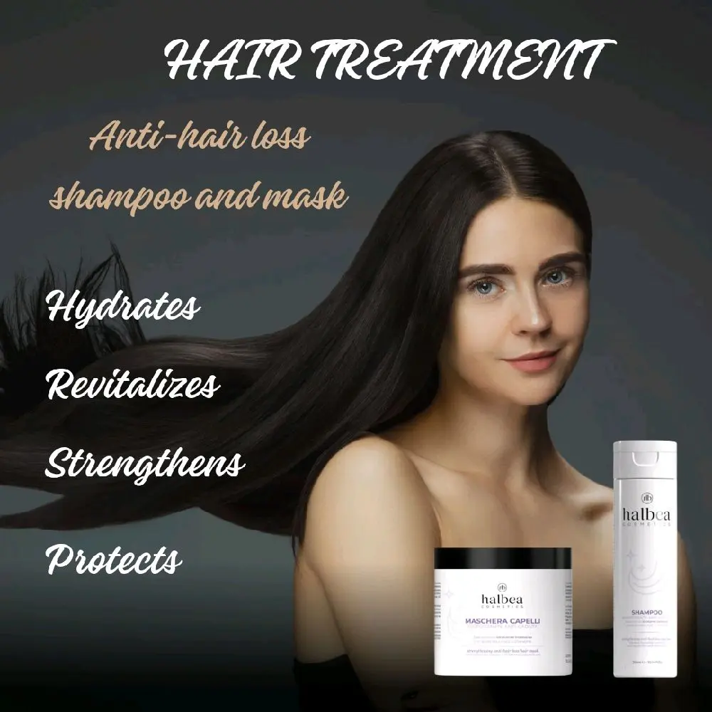 Hair Strengthening & Anti-Hair treatment mask & shampoo