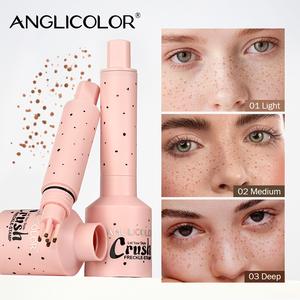 ANGLICOLOR Faux Freckle Stamp- Natural-Looking 5-Prong Freckle Pen for Effortless Instant Freckles, Vegan & Cruelty-Free, Perfect for Coffee & Evening Makeup