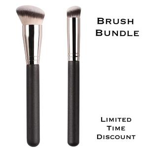 Beginner Makeup Brush Set: 170 Foundation Brushes and 270 Concealer Brushes