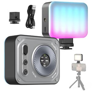 SmallRig Vibe P108 Pro RGB Video Light, Portable Led Camera Light for Photography, Cold Shoe Light, CRI95+, 2500-6500K, 12 Effects, Fill Light Accessories for Content Creator, Streaming 4661