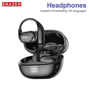 erazer xt66pro ows translation wireless earphones, support 135 languages real time bt translation earbuds, headphones for phone calls music, audio, gift for boyfriend, open ear earbuds, teen girl gifts