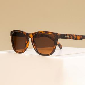 Bosley's Basset Hound Dreams | goodr Sunglasses - No Slip No Bounce Running / Sport Sunglasses - Unisex Sunglasses - Tortoiseshell Frames with Brown Lenses