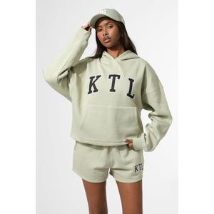 Kaiia KTL Logo Oversized Hoodie Sage