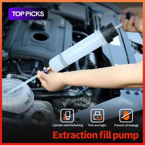 500 cc Oil Fluid Extractor, Automotive Fuel Extraction Pump, Quick-Absorption Manual Oil Extractor Pump, Car Repair Tool, Oil Change Tools #TOP PICKS