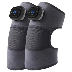 Electric Heated Knee Massager, Self-heating Knee Massager, Vibration Knee Joint Massage Instrument, Warm Knee Massage Pad, Comfort Massage Instrument, Gym Accessories, Winter New Year Gift,  Massager, Valentine's Day Gift for Men, Massage Tools