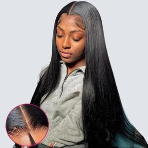 Bling Hair Glueless Straight 4x6 5x5 Lace Closure Wigs Human Hair No Glue Need 9x6 7x5 HD Transparent Lace Front Frontal Wig Ready To Wear 3s Quick Install New Arrival
