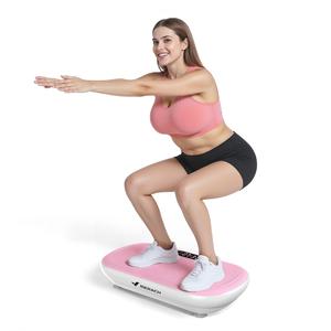 MERACH High-Power Vibration Plate Exercise Machine,200kg Weight Capacity, Bluetooth Remote Control, 4 Workout Modes for Home Gym Fitness Equipment TikTokShopBlackFriday